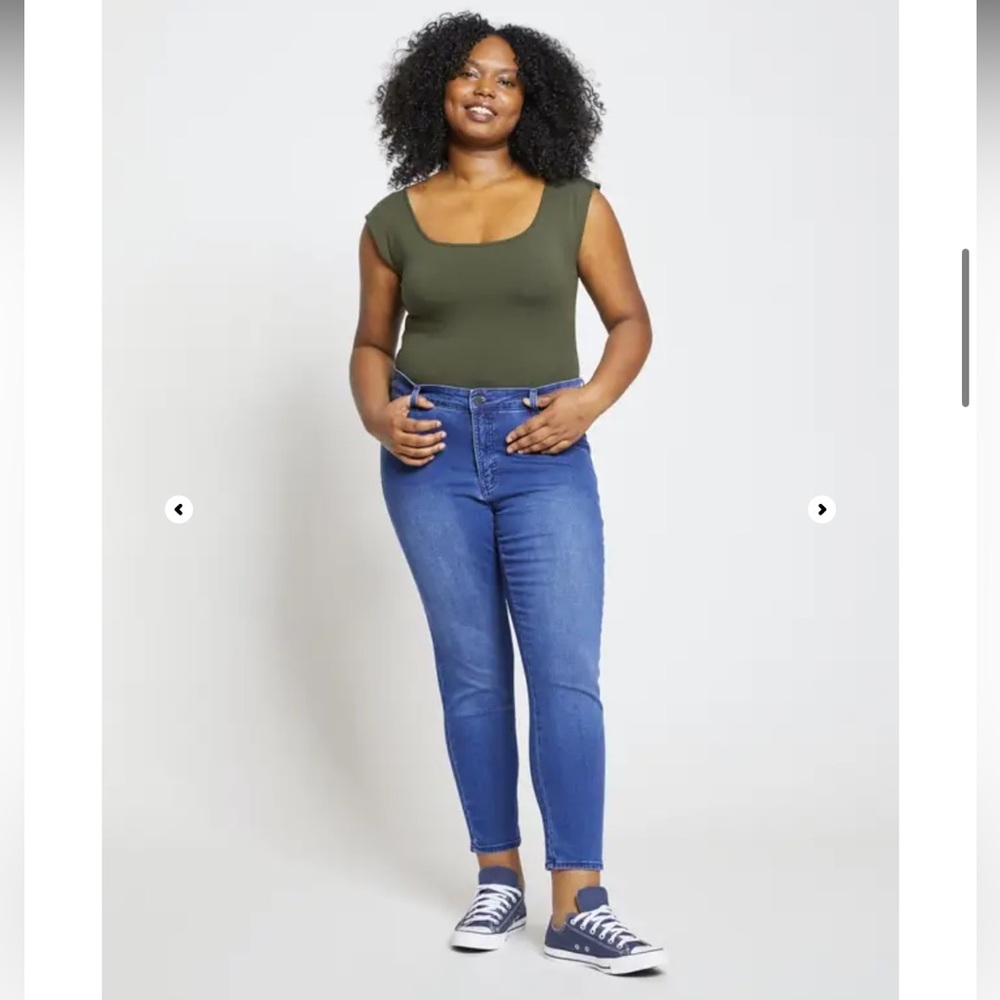 Seine High Rise Skinny Jeans 30 Inch - True Blue